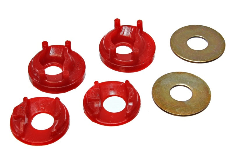 ES Motor Mounts - Red - Energy Suspension 95-99 Mitsubishi Eclipse FWD/AWD Red Motor Mount Inserts (2 Torque Mount Positions