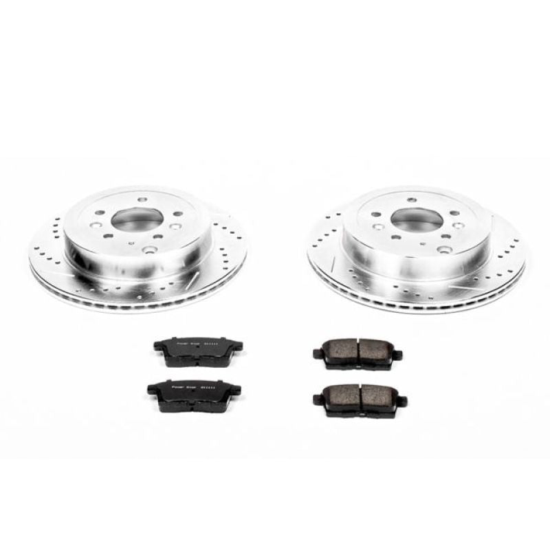 PSB Z23 Evolution Kit - Power Stop 07-12 Mazda CX-7 Rear Z23 Evolution Sport Brake Kit