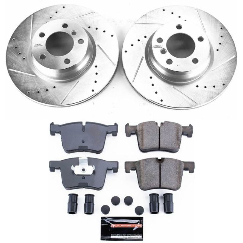 PSB Z23 Evolution Kit - Power Stop 14-15 BMW 228i Front Z23 Evolution Sport Brake Kit