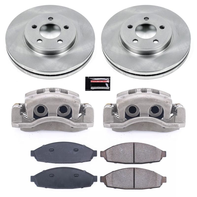 PSB Autospecialty Caliper - Power Stop 03-04 Mercury Marauder Front Autospecialty Kit w/Cals