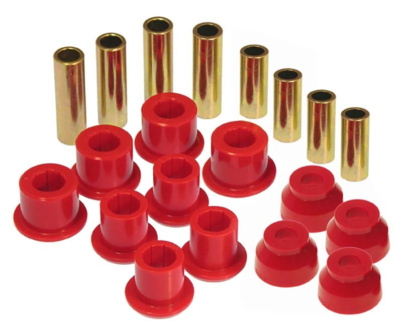 PRO Control Arm Bushings - Red - Prothane 17-20 Ford Raptor 4WD Front Control Arm Bushing Kit - Red
