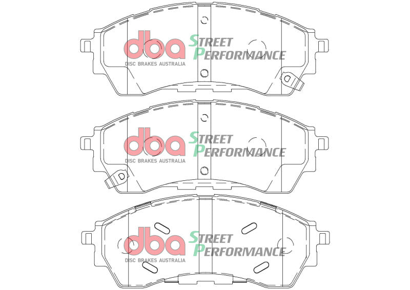 DBA XP Performance Brake Pads - DBA 2022+ Ford Ranger Raptor 3.0TT Front XP Performance Brake Pads