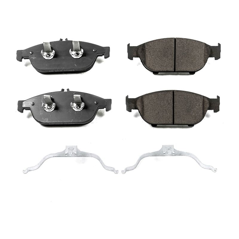 PSB Z17 Evolution Brake Pads - Power Stop 12-14 Mercedes-Benz E550 Front Z17 Evolution Ceramic Brake Pads w/Hardware