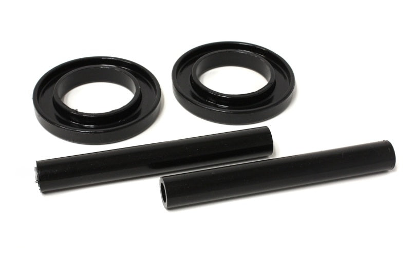ES Spring Isolators - Black - Energy Suspension 83-04 Ford Mustang SVO Black Front Spring Upper & Lower Isolator Set