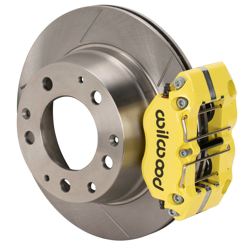 WIL Dynapro Brake Kit - Wilwood 69-83 Porsche 911 Rear Dynapro Brake Kit 3in MT Slotted - Yellow