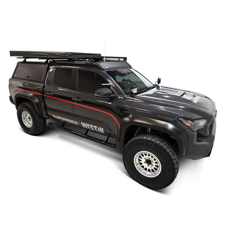 WES Nerf Bars - E-Series 3 - Westin 2024 Toyota Tacoma E-Series 3 Nerf Step Bars - Black