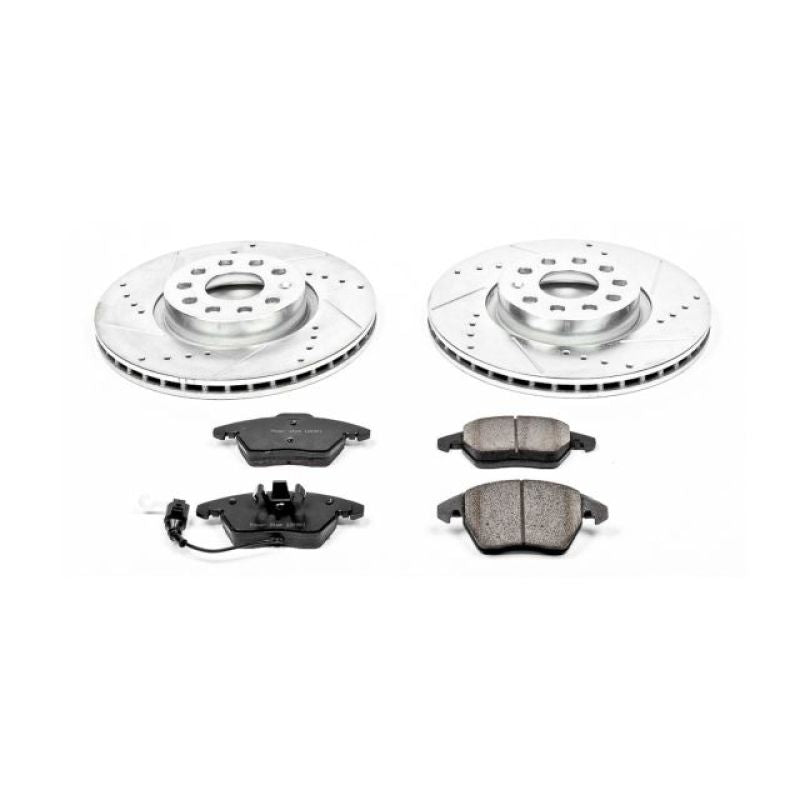 PSB Z23 Evolution Kit - Power Stop 06-13 Audi A3 Front Z23 Evolution Sport Brake Kit