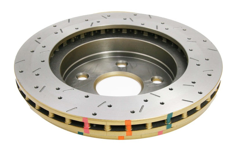 DBA 4000 Slot&Drill Rotors - DBA 05-09 Dodge Durango/05-10 Ram 4000 Series Drilled and Slotted Front Rotor