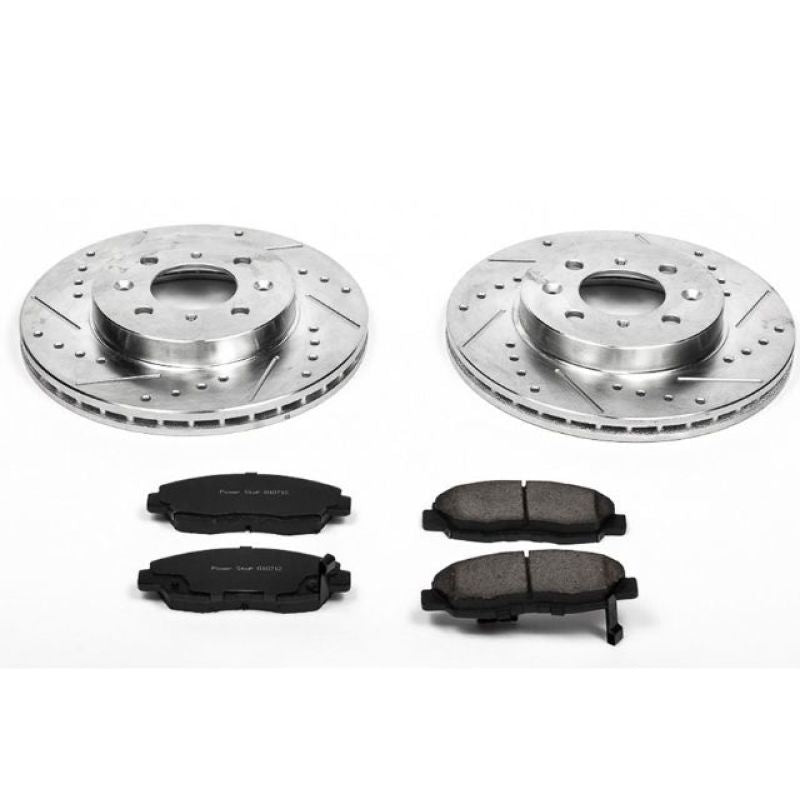PSB Z23 Evolution Kit - Power Stop 96-05 Honda Civic Front Z23 Evolution Sport Brake Kit