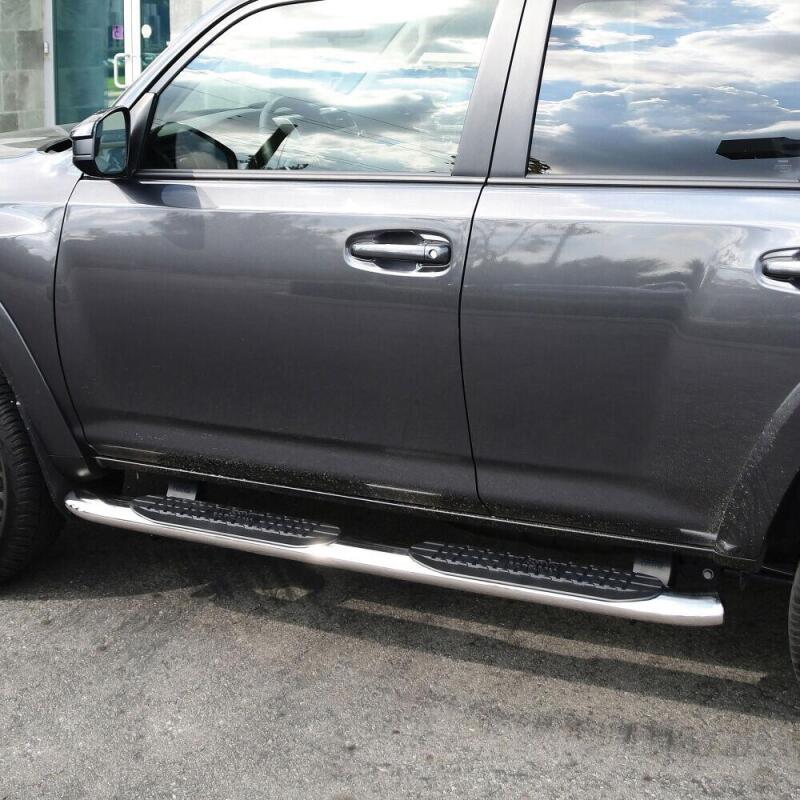 WES Nerf Bars - PRO TRAXX 4 - Westin 2014-2017 Toyota 4Runner SR5 PRO TRAXX 4 Oval Nerf Step Bars - SS