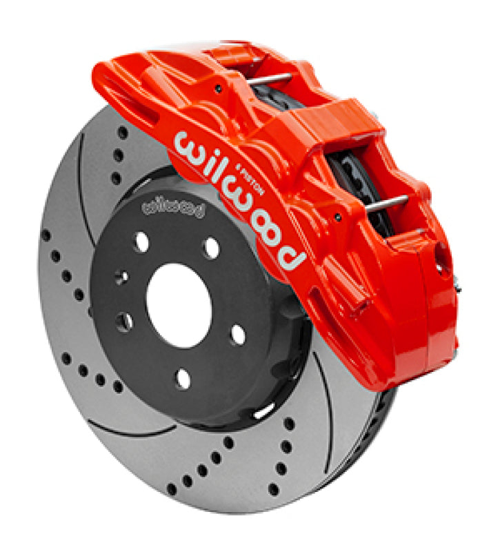 WIL SX6R Brake Kit - Wilwood 10-15 Camaro Front Kit SX6R Lug Drive