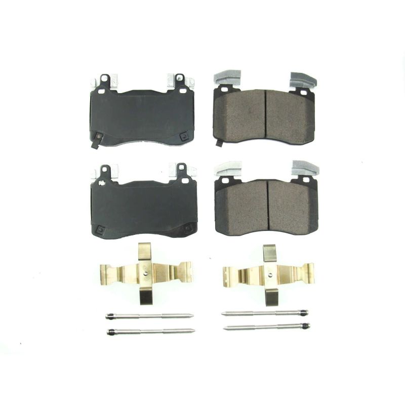 PSB Z17 Evolution Brake Pads - Power Stop 18-19 Kia Stinger Front Z17 Evolution Ceramic Brake Pads w/Hardware