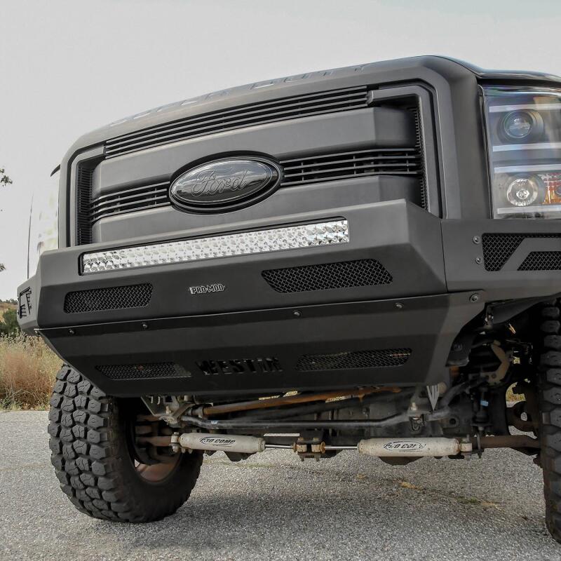 WES Pro-Mod Skid Plate - Westin 11-16 Ford F-250/350/450/550 Pro-Mod Skid Plate - Tex. Blk
