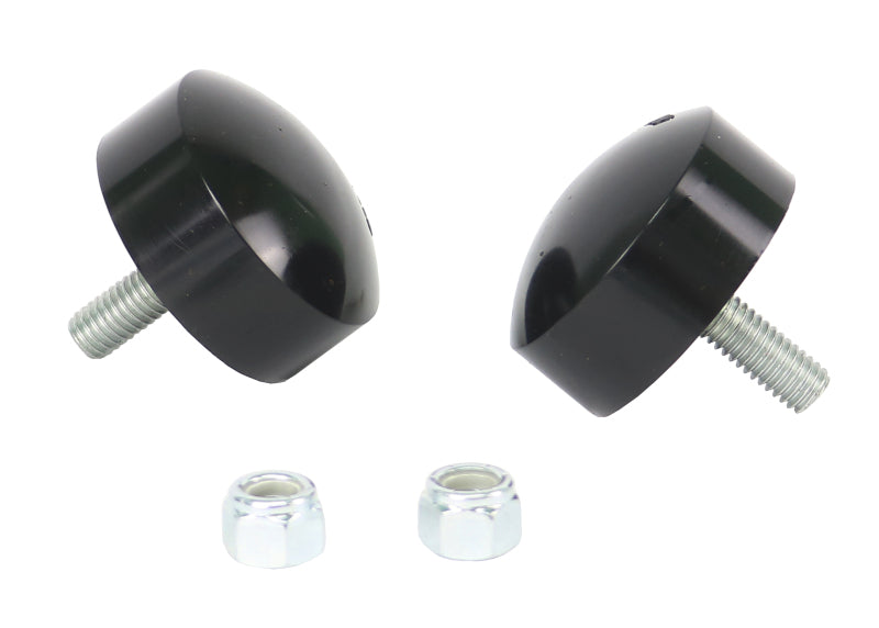 WL Bump Steer Kits - Whiteline Universal Bump Stop Disk (Pair) - H:1in Dia: 2in