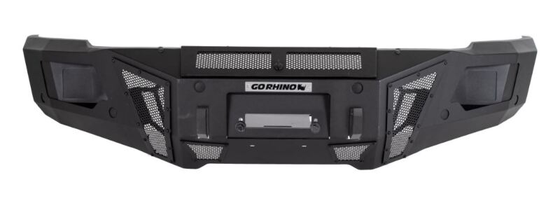 GOR BR11 Bumper - Go Rhino 19-24 RAM 2500/3500 BR11 Front Bumper Replacement - Tex. Black