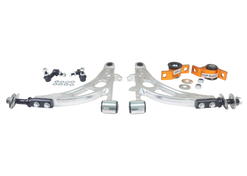 WL Control Arms - Front - Whiteline 93-07 Subaru Impreza Front Lower Street Performance Alloy Control Arm Kit