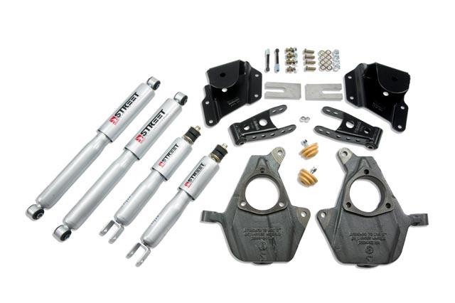 BT Lower Kit w SP Shocks - Belltech LOWERING KIT WITH SP SHOCKS