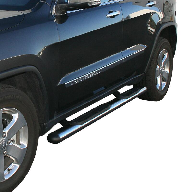 WES Nerf Bars - Premier 4 - Westin Premier 4 Oval Nerf Step Bars 72 in - Stainless Steel