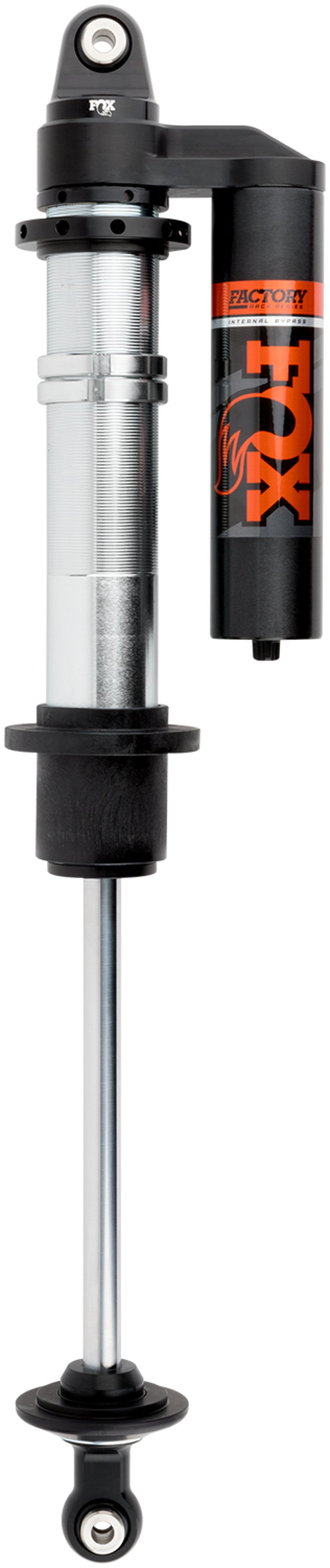 FOX 2.5 Factory Coilover Shock - Fox 2.5 Factory Series 10in. Int. Bypass P/B Res. Coilover Shock 7/8in. Shaft (Normal Valving) - Blk