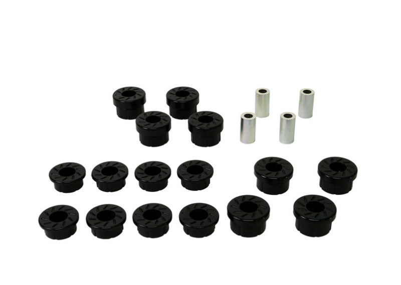 WL Bushings - Control Arm - Whiteline 2002-2006 Acura RSX Rear Lower Inner and Outer Bushing Kit