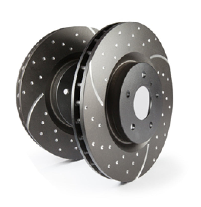EBC GD Sport Rotor Sets - EBC 2019+ Hyundai Veloster (2nd Gen) N 2.0T GD Sport Front Rotors