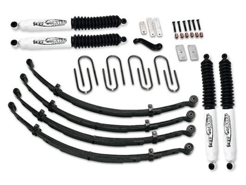 TUF Lift Kits - Tuff Country 76-86 Jeep CJ5 4in Lift Kit EZ-Ride (SX6000 Shocks)