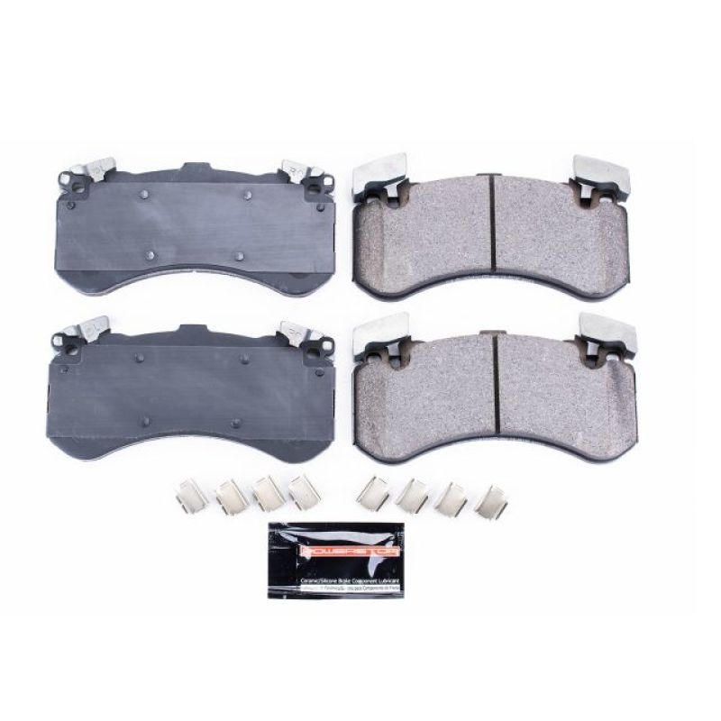 PSB Z23 Evolution Brake Pads - Power Stop 16-18 Audi A7 Quattro Front Z23 Evolution Sport Brake Pads w/Hardware