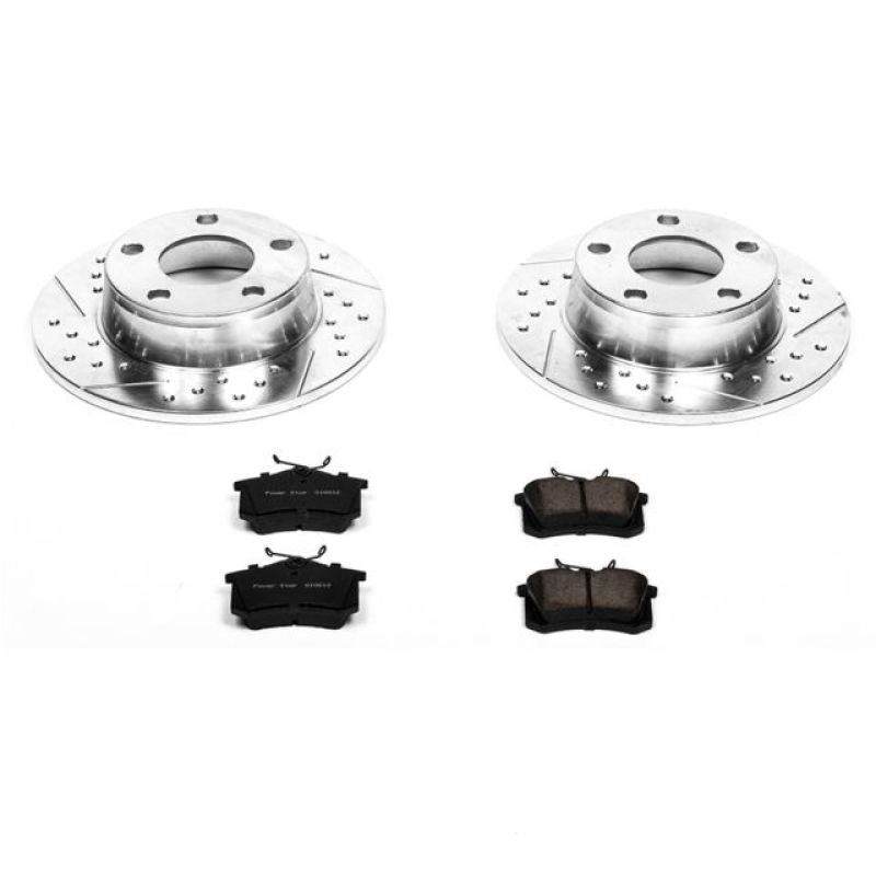 PSB Z23 Evolution Kit - Power Stop 99-04 Audi A6 Quattro Rear Z23 Evolution Sport Brake Kit