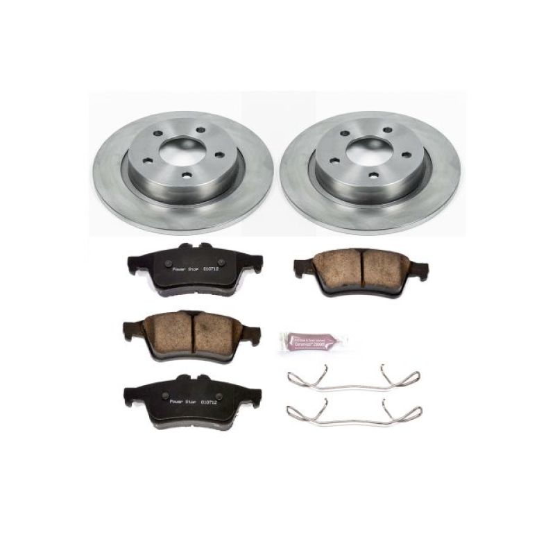 PSB Autospecialty Kit - Power Stop 04-13 Mazda 3 Rear Autospecialty Brake Kit