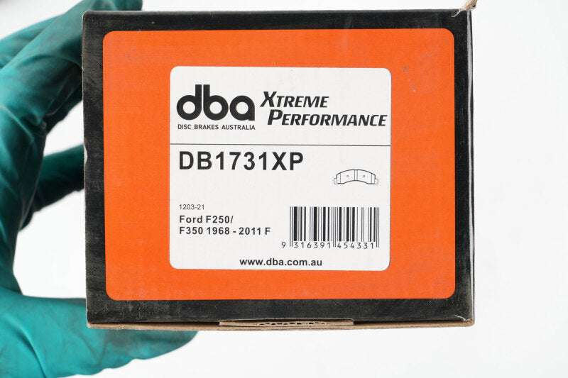 DBA XP Performance Brake Pads - DBA 99-11 Ford F-250 Super Duty 4WD/RWD Front XP Performance Brake Pads
