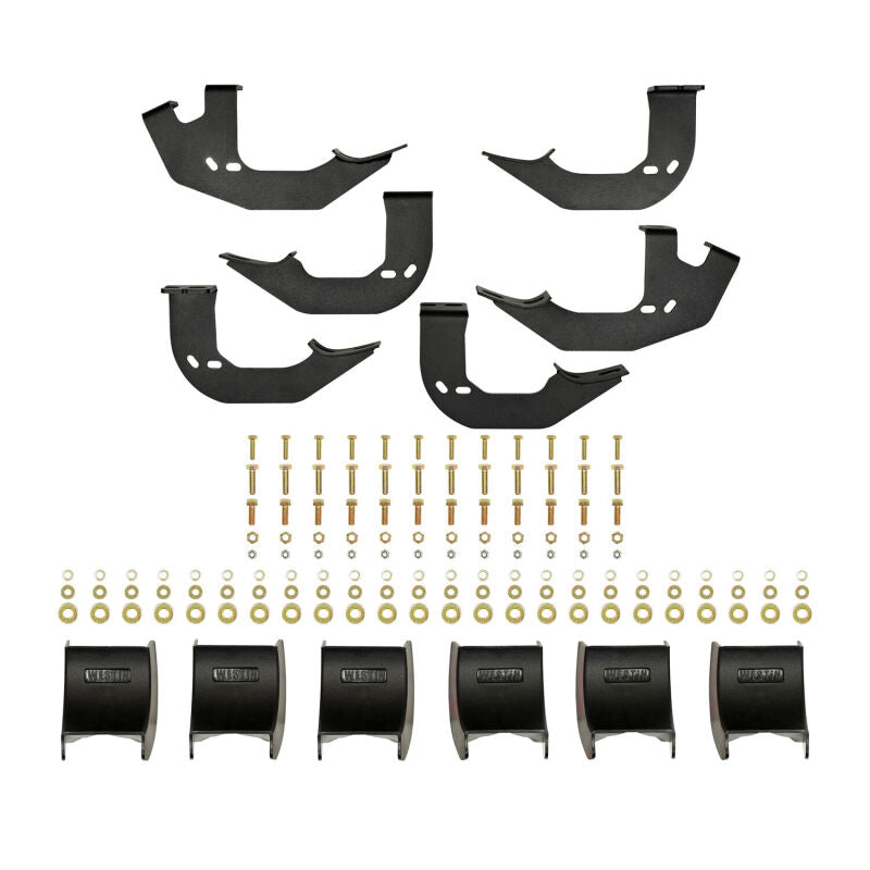 WES Running Boards - AT6 - Westin 05-23 Toyota Tacoma Double Cab AT6 Running Boards - Black
