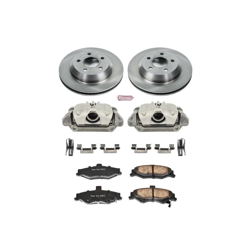 PSB Autospecialty Kit w/Cals - Power Stop 98-02 Chevrolet Camaro Rear Autospecialty Brake Kit w/Calipers