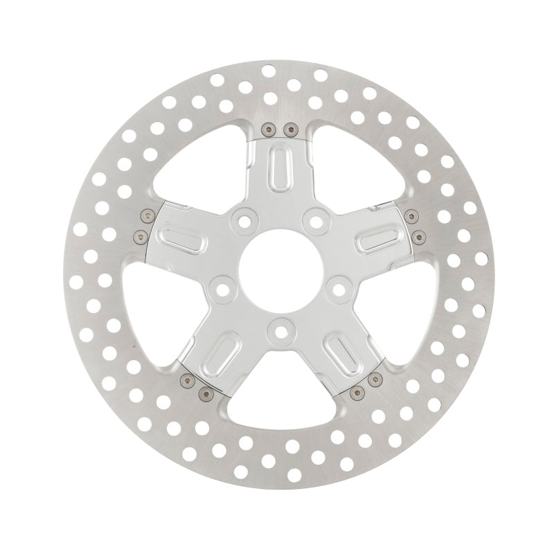 PFM Brake Rotors - Performance Machine Disc/Carr 11.8 Formula Front - Chrome