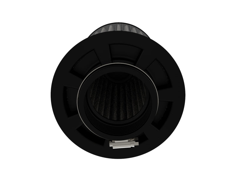 AFE Universal Pro Dry S Filter - aFe MagnumFLOW Air Filter - Pro DRY S 2.5 Inlet x 4.5in B x 4.5in T x 7in H (Inv)