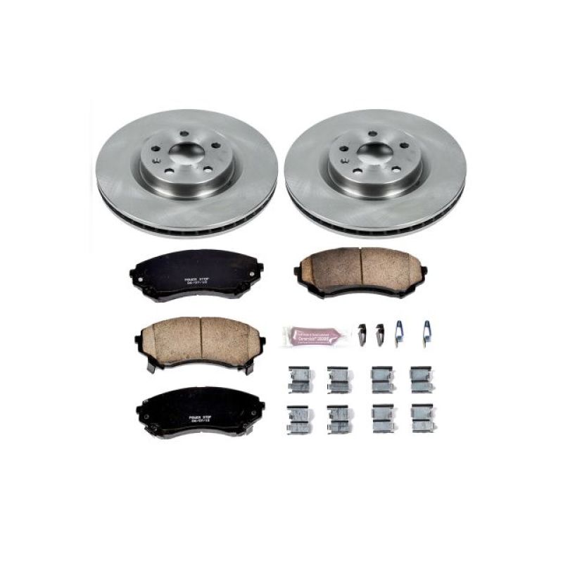 PSB Autospecialty Kit - Power Stop 08-14 Cadillac CTS Front Autospecialty Brake Kit