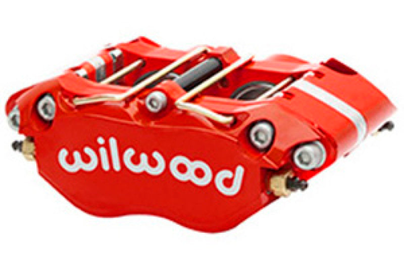 WIL Dynapro Caliper - Wilwood Caliper-Dynapro Radial (Thin Pad) 1.75in Pistons .81in Disc - Red