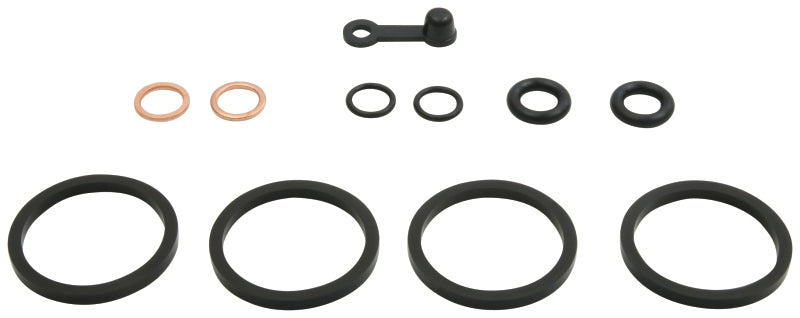 ABR Caliper Rebuild Kits - All Balls Racing 13-14 Arctic Cat Wildcat 4 Caliper Rebuild Kit Front
