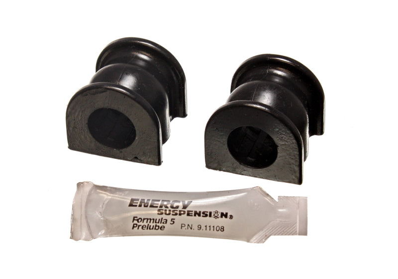 ES Sway Bar Bushings - Black - Energy Suspension 02-04 Acura RSX (includes Type S) Black 19mm Rear Sway Bar Bushings