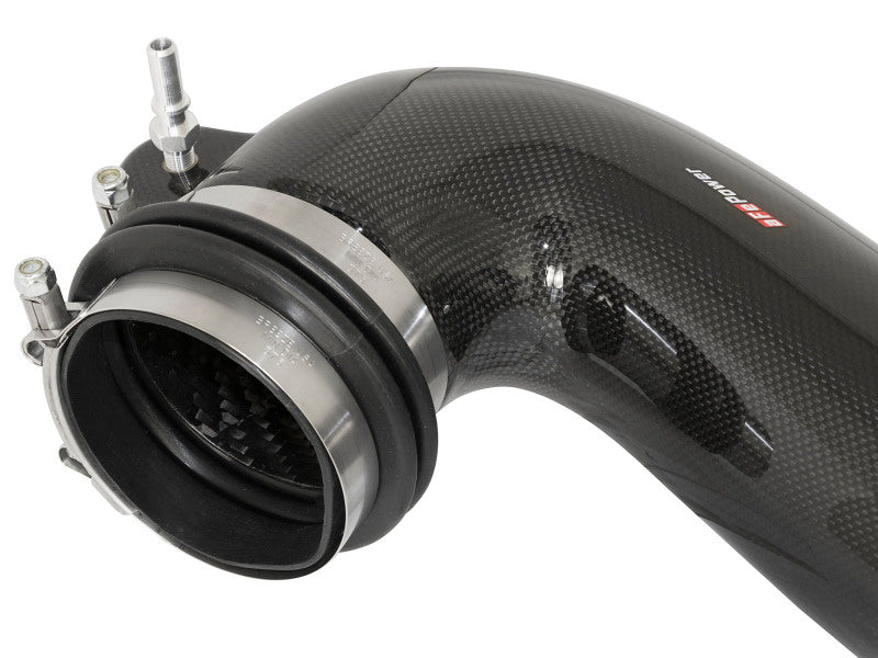 AFE Black Series Carbon Fiber Cold Air Intakes - aFe Momentum Carbon Fiber Cold Air Intake System PDS/P5R 15-16 Chevrolet Corvette Z06 V8-6.2L