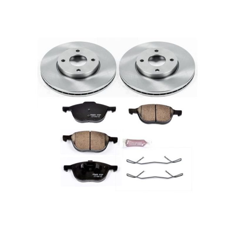 PSB Autospecialty Kit - Power Stop 05-07 Ford Focus Front Autospecialty Brake Kit