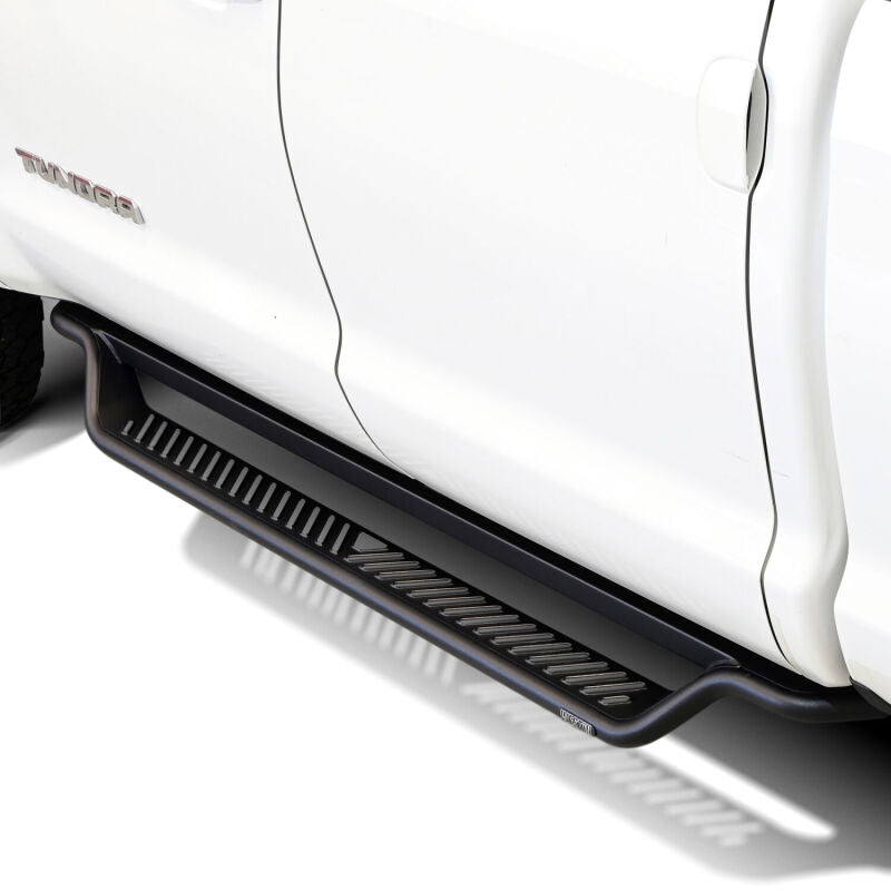 WES Running Boards - Outlaw - Westin 07-21 Toyota Tundra Double Cab Outlaw Drop Running Boards - Tex. Blk