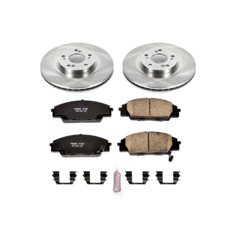 PSB Autospecialty Kit - Power Stop 02-06 Acura RSX Front Autospecialty Brake Kit