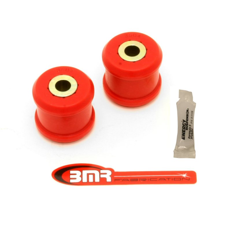 BMR Control Arm Bushing Kits - BMR 10-15 5th Gen Camaro Front Lower Inner Control Arm Bushing Kit - Red