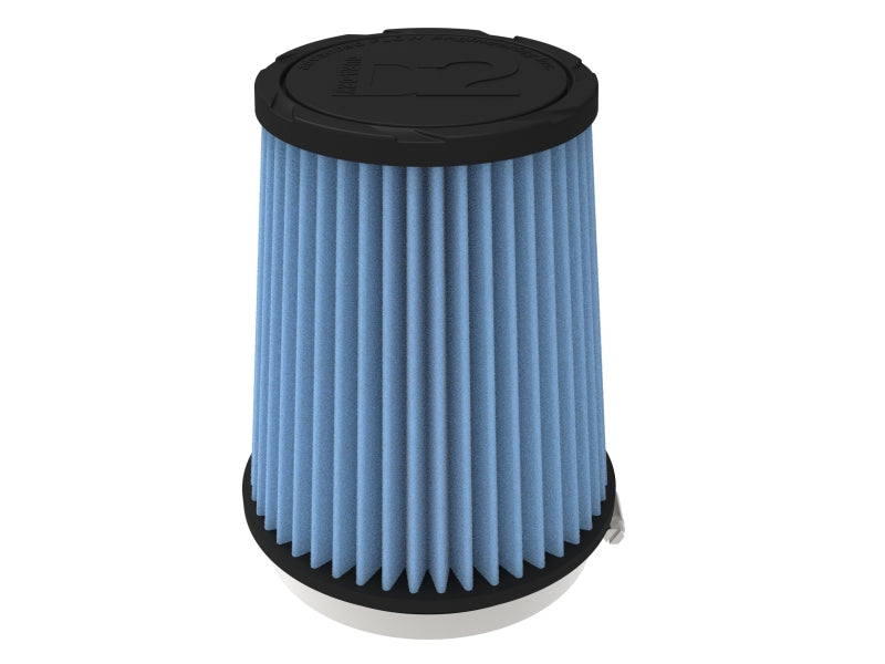AFE Universal D2 Dura Dry Air Filter - aFe POWER Universal Clamp-On Air Filter w/ D2 Dura-Dry Media - 4.5in F x 6in B x 4.75in T x 7in H
