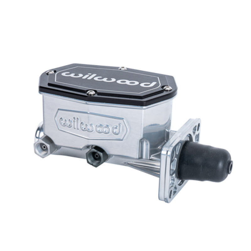 WIL Master Cylinder - Wilwood Compact Tandem Master Cylinder w/ Mopar 4 Bolt Flange 1in Bore - Chrome