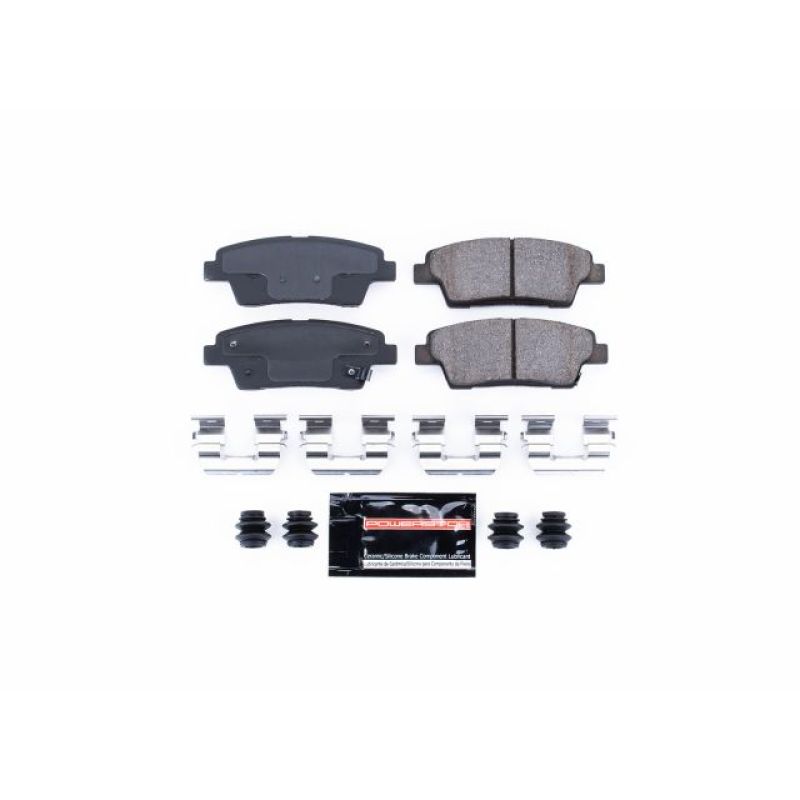 PSB Z23 Evolution Brake Pads - Power Stop 17-19 Genesis G80 Rear Z23 Evolution Sport Brake Pads w/Hardware