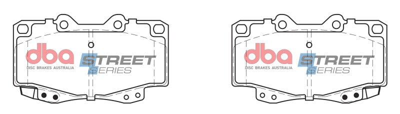 DBA Street Series Brake Pads - DBA 06-06 Suzuki Forenza Front Street Series Brake Pads
