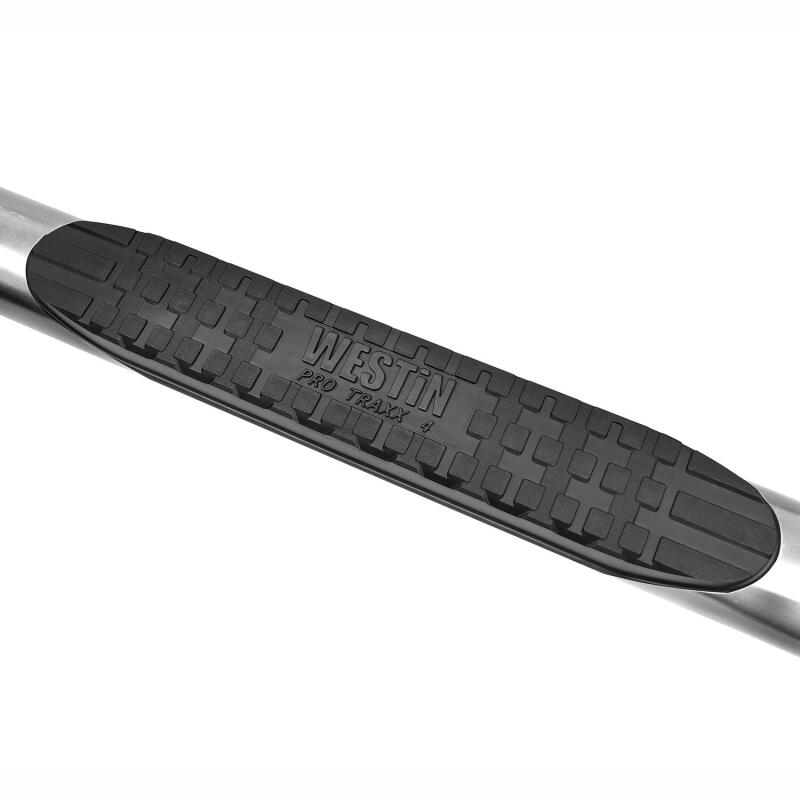 WES Nerf Bars - PRO TRAXX 4 - Westin 2022 Nissan Frontier Crew Cab PRO TRAXX 4 Oval Nerf Step Bars - SS