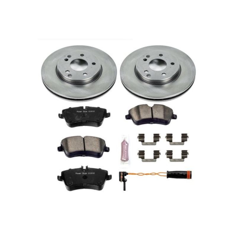 PSB Autospecialty Kit - Power Stop 02-05 Mercedes-Benz C230 Front Autospecialty Brake Kit
