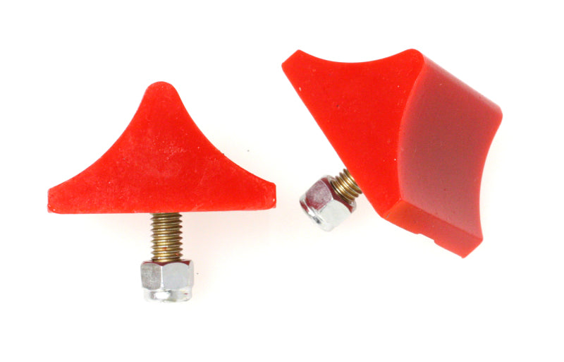 ES Bump Stops - Red - Energy Suspension 1-3/8in Univ. Rec. Snubber - Red